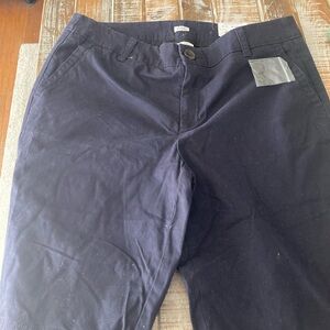 Liz Claiborne womens Dark Blue Chinos